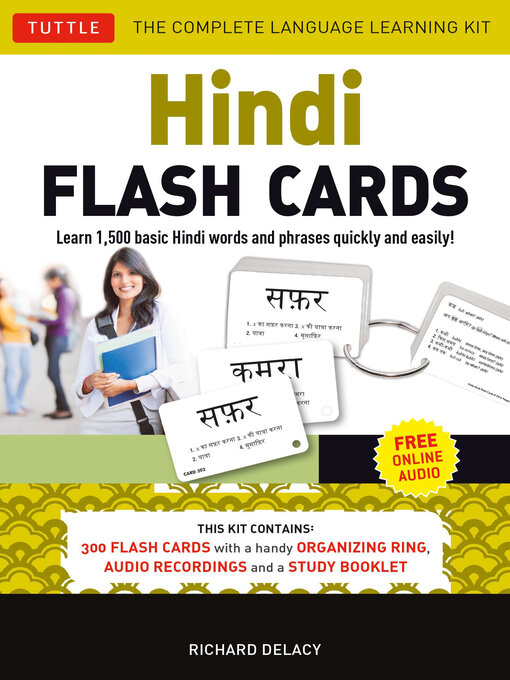 Title details for Hindi Flash Cards Ebook by Richard Delacy - Available
